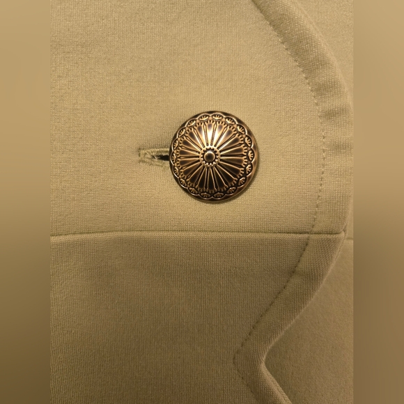 EUC Maeve By Anthropologie Green‎ Scalloped Dress - Picture 6 of 12